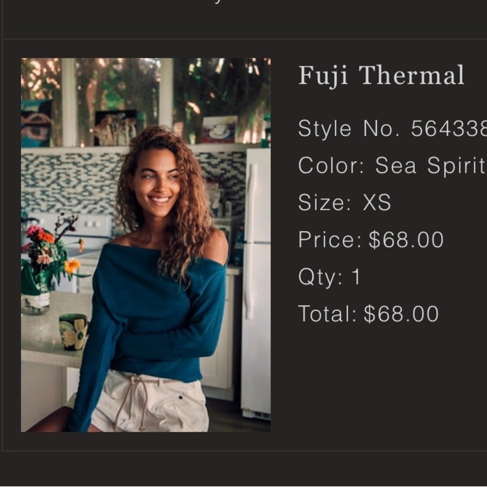 We The Free Dark Teal Crew Neck Sweater